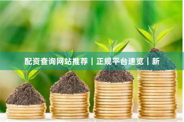 配资查询网站推荐｜正规平台速览｜新